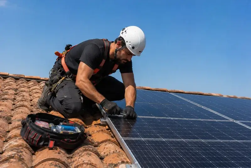 Maintenance et monitoring de panneaux solaires à Saint-Hilaire-du-Rosier